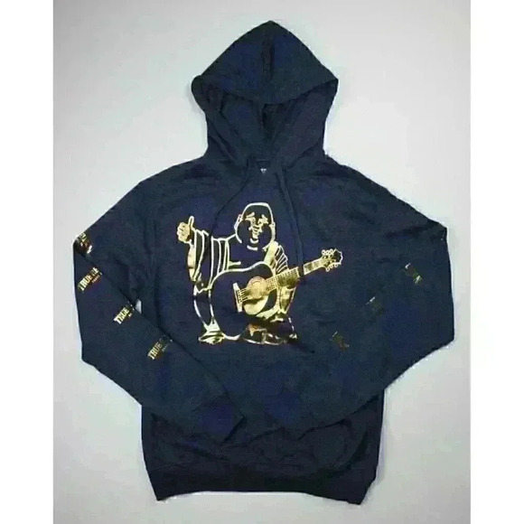 True Religion Other - NEW! True Religion Men's M Buddha Logo Pullover Hoodie NWT $119